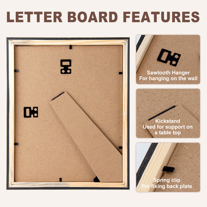 4X6 5X7 8X10 A3 A4 Europe Style Black Decorative Wall Black Picture Frames MDF Wooden Photo Frame