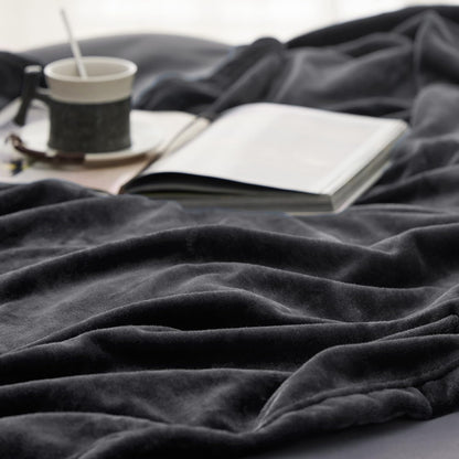 Custom Soft 100% Polyester coral Flannel Fleece travel Blanket Minky plush Quality Throw Blanket