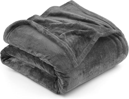 Custom Soft 100% Polyester coral Flannel Fleece travel Blanket Minky plush Quality Throw Blanket